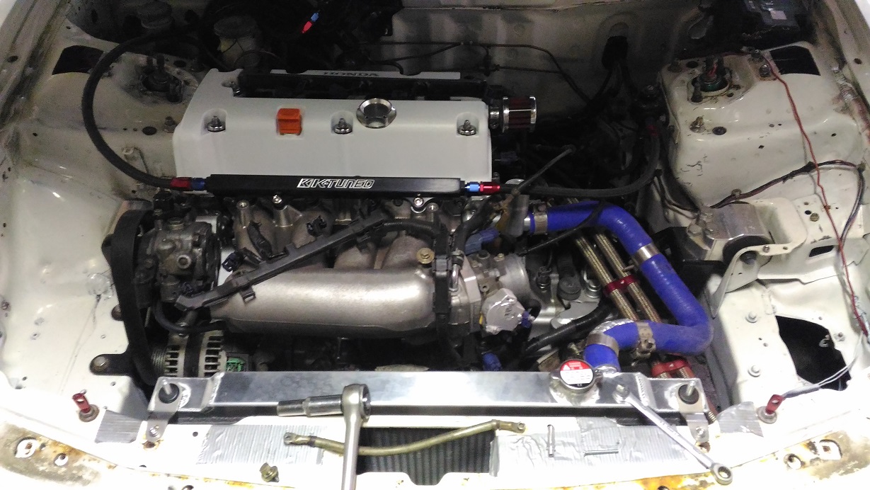 [ DC2 ] Integra Type R K24/K20 - TrackToy - Oups, le K24 a un peu mal ...
